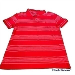 Timberland red striped polo shirt